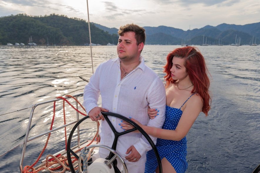 Фотосессия на Лодке