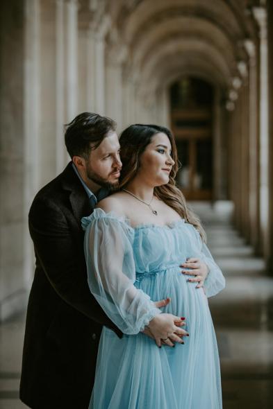 Лувр  - Пирамиды и квадратный двор