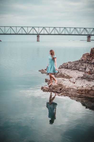 Водохранилище Капчагай