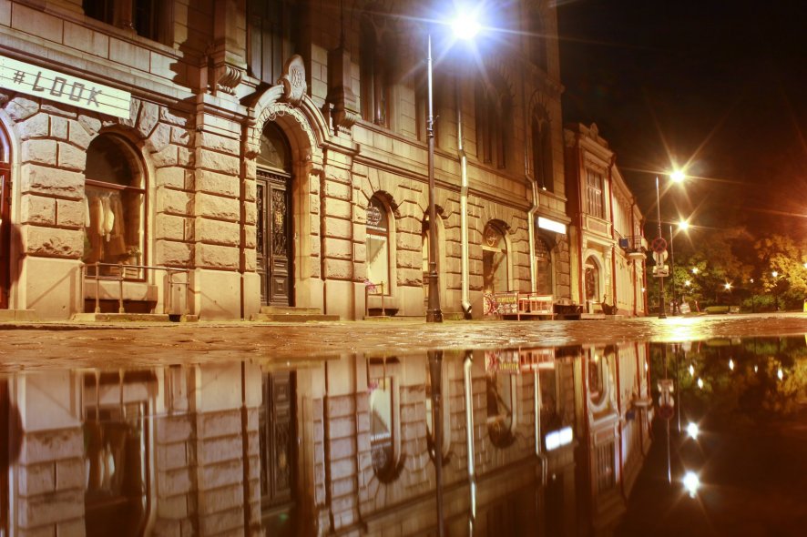 Ночной город