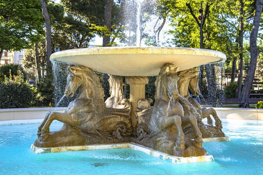 Фонтан четырёх лошадей (La fontana dei Quattro Cavalli) 