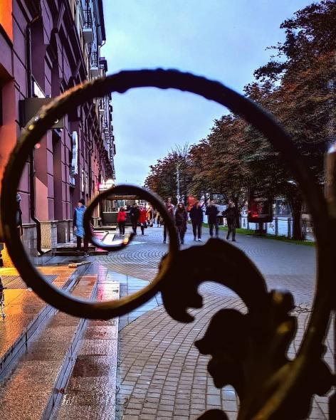 Улицы Комсомольская и Немига