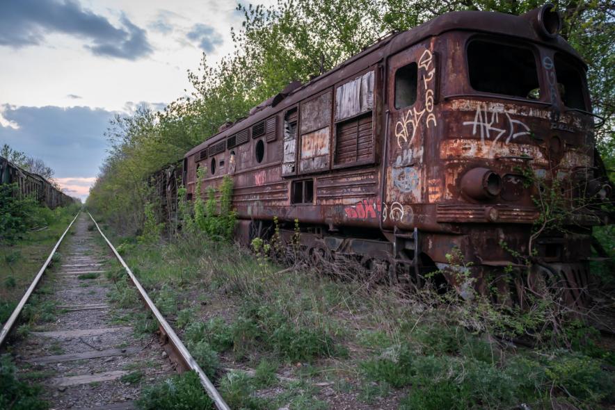 Кладбище паровозов