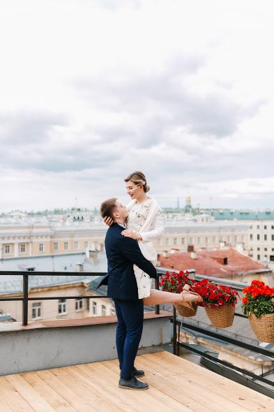 Крыши города