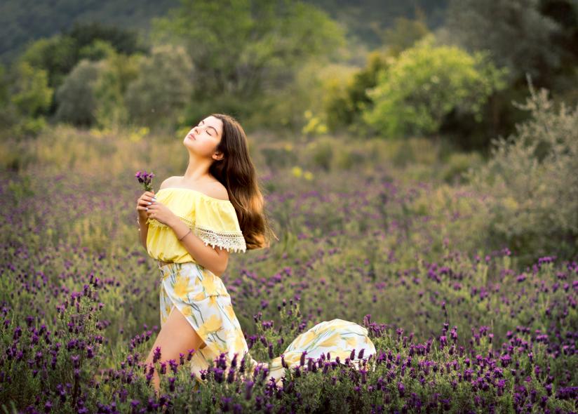 Бодрумская лаванда в Кызылааче