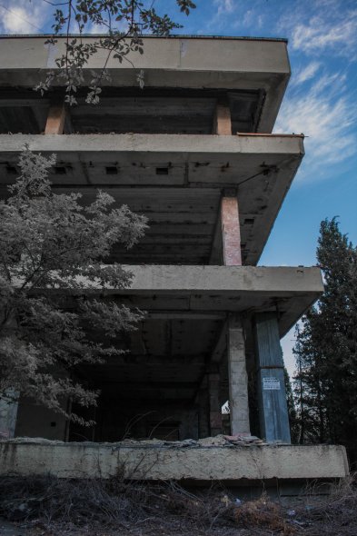 Заброшенный санаторий