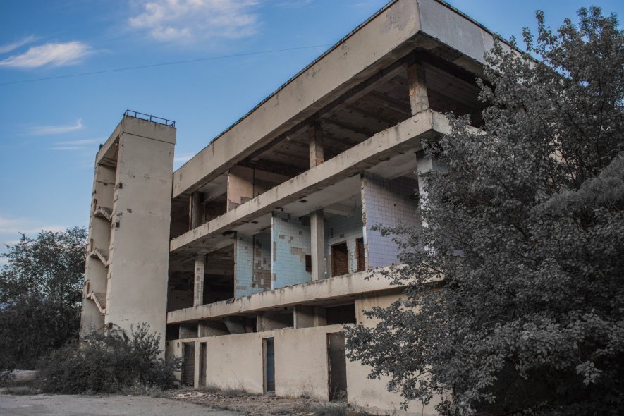 Заброшенный санаторий