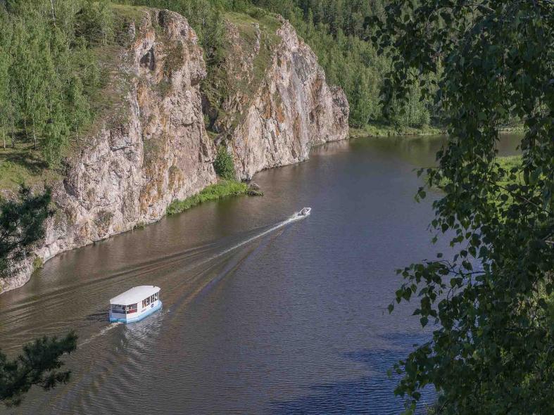 Каньон реки Исеть