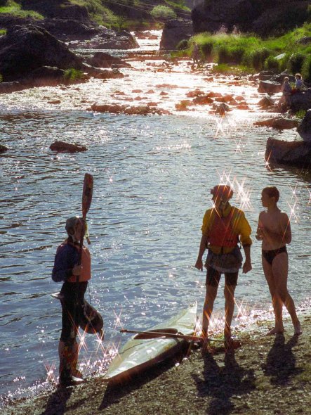Пороги Ревун. Река Исеть.