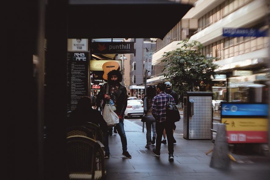 Улица Дигрейвз (Degraves Street)