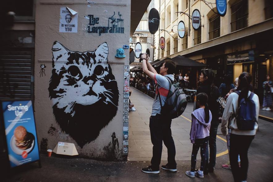 Улица Дигрейвз (Degraves Street)