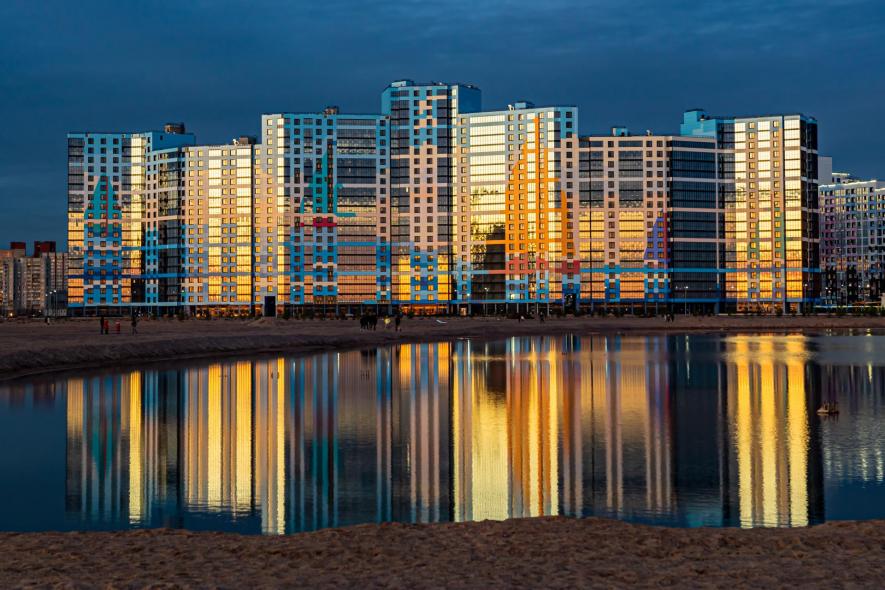 Набережная Финского залива у ЖК 