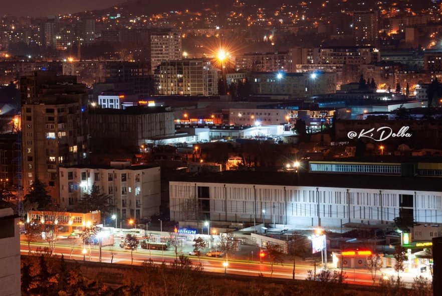 Вид на город