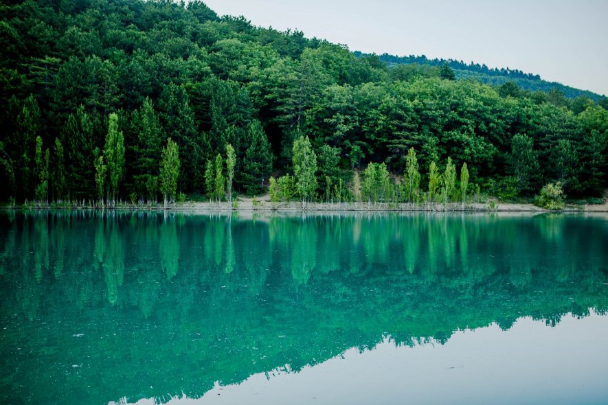 Бирюзовое озеро 