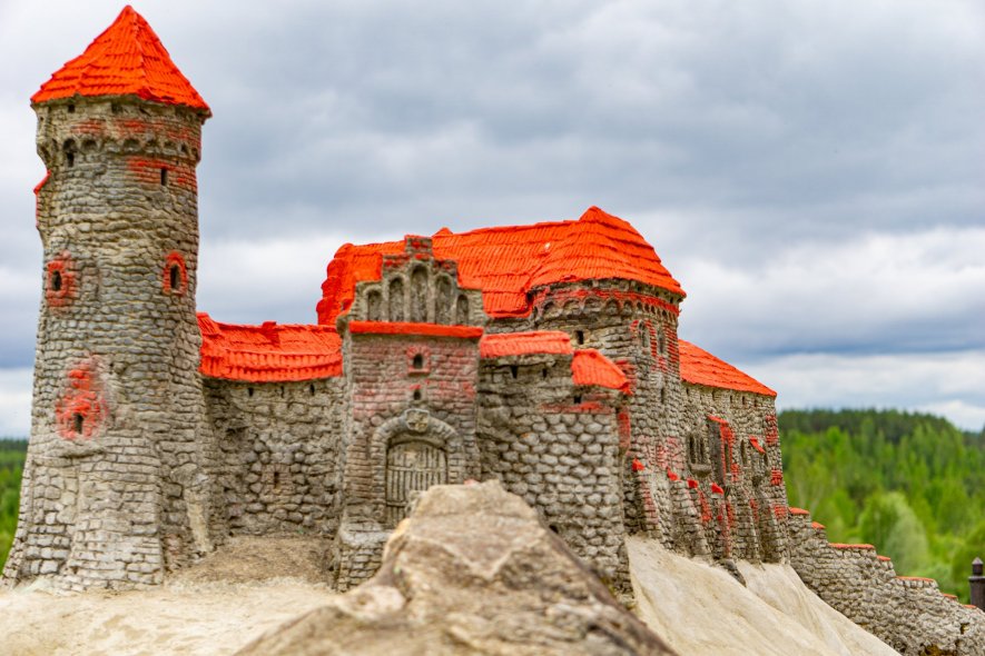 Динабургский каменный замок Ливонского ордена