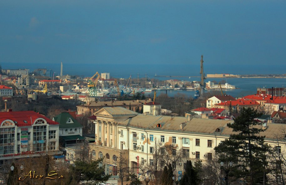 Панорама города