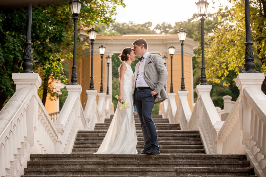 Лестница к Магдебурскому памятнику  