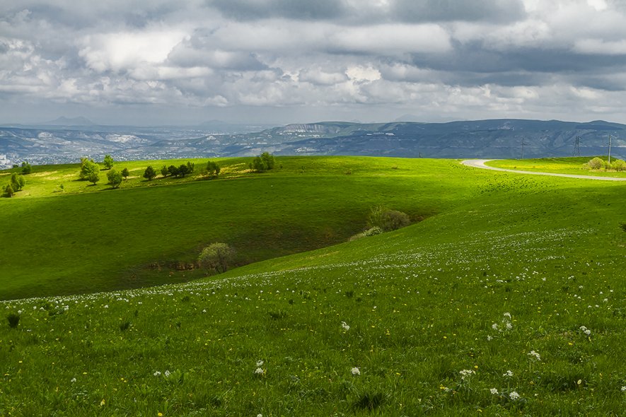 Дорога в Джилы-Су