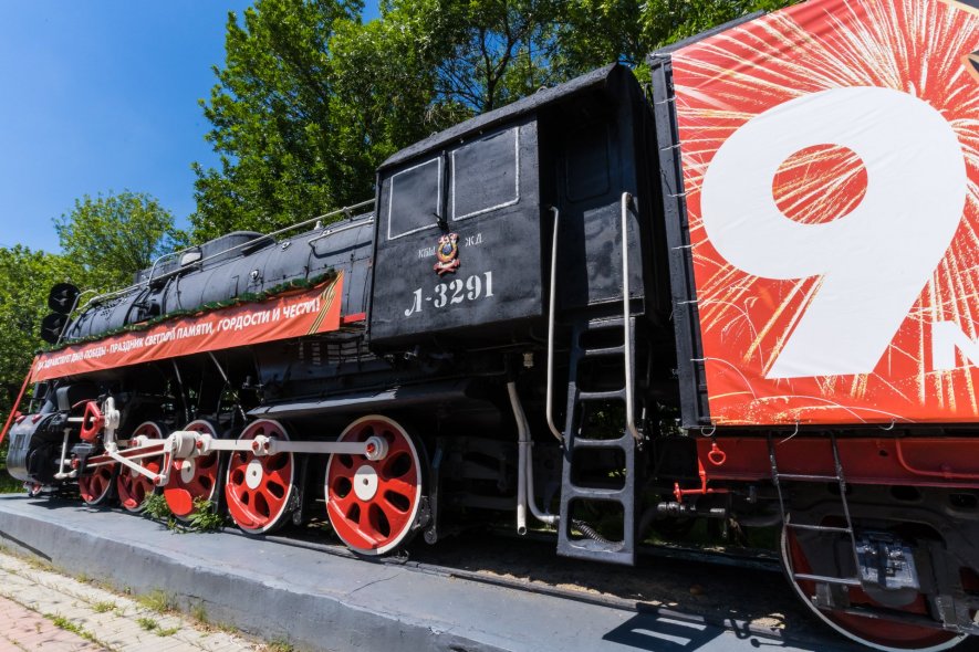 Паровоз Л-3291