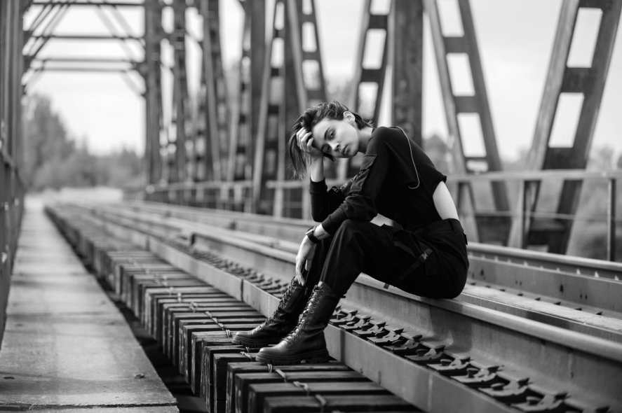 Старый железнодорожный мост через Которосль