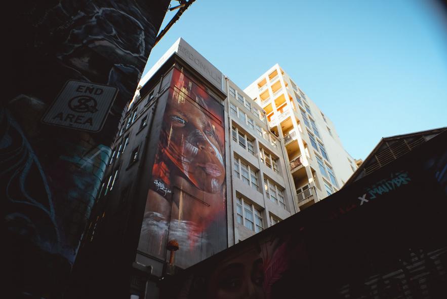 Flinders Court Street Art