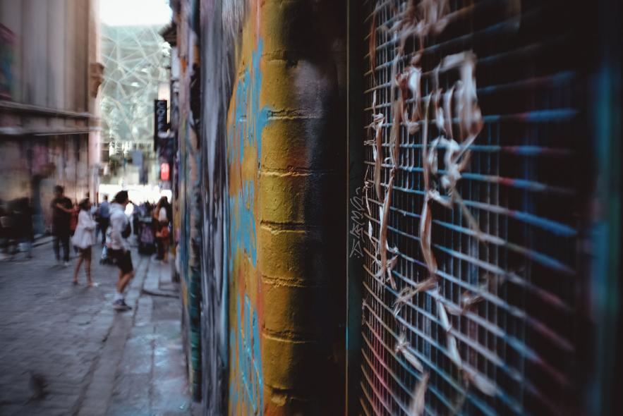 Flinders Court Street Art