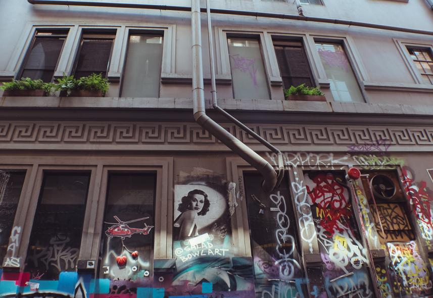 Flinders Court Street Art