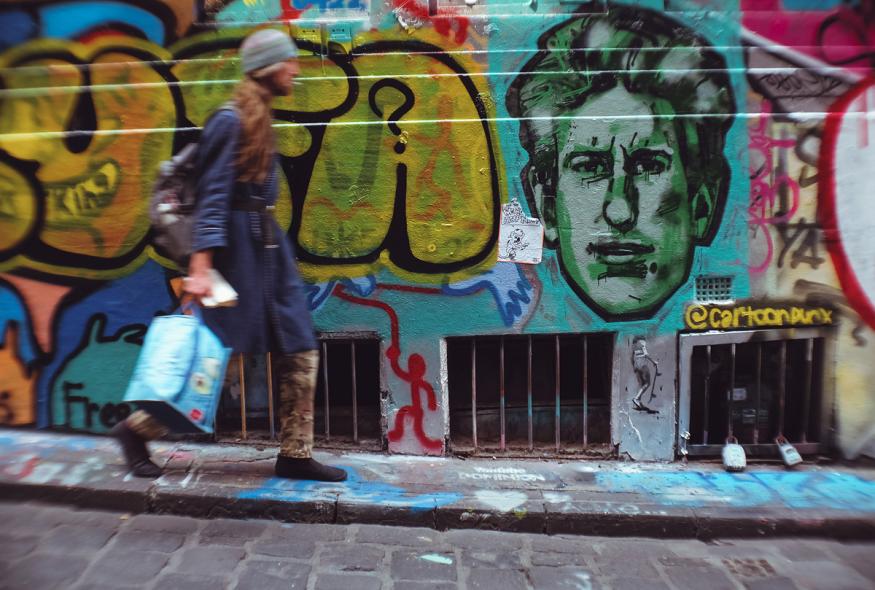 Flinders Court Street Art