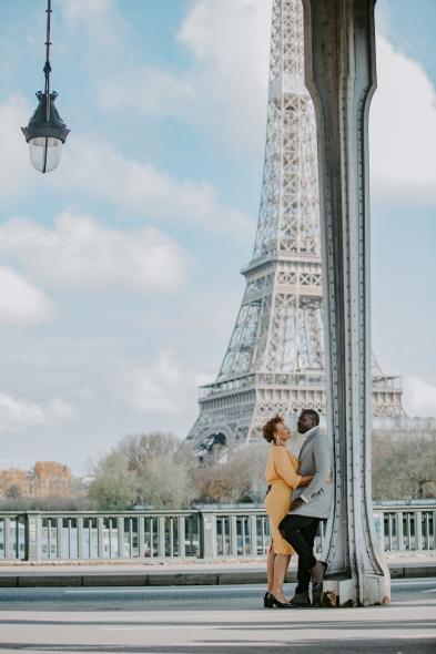 Эйфелева Башня - Мост Бир-Хакейм