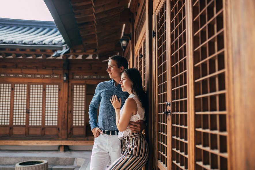 Фольклорная деревня Букчхон (북촌한옥마을) Bukchon hanok village
