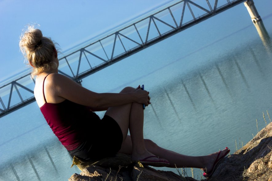 Гора с видом на мост