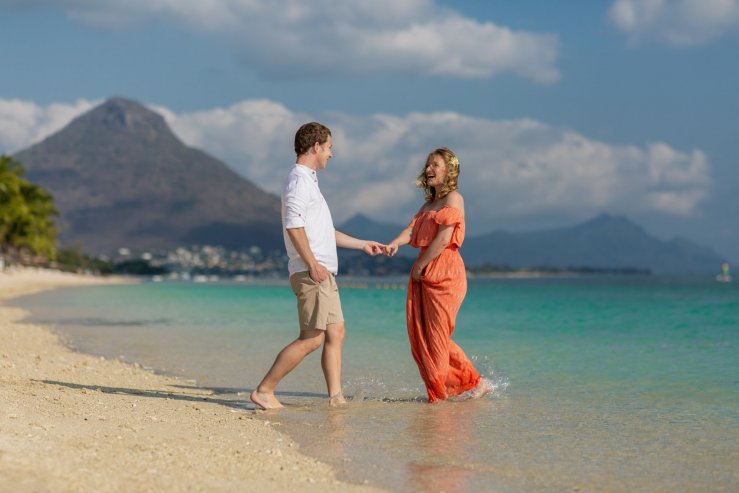 Flic en Flac пляж