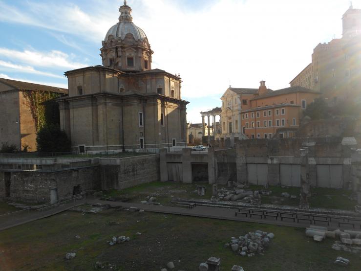 Развалины Древнего Рима 