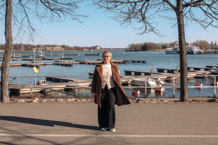 Набережная района Sörnäinen