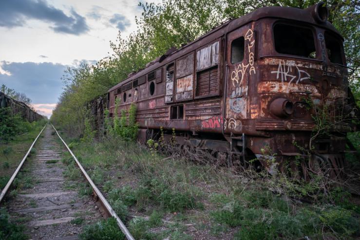 Кладбище паровозов