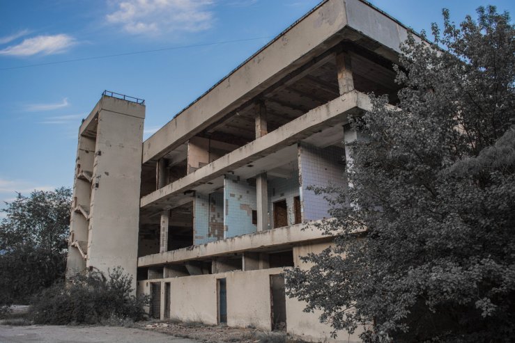 Заброшенный санаторий