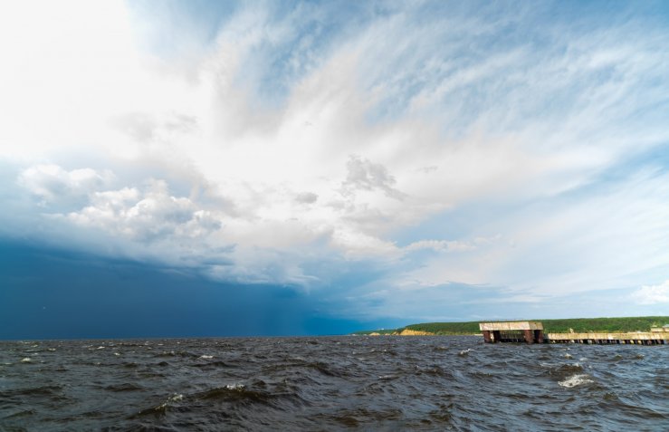 Съезд с нового (Президенстского) моста