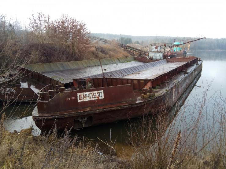 Заброшенные суда на Немане