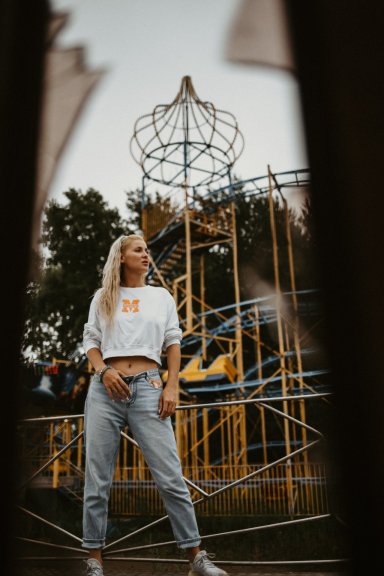 Заброшенный парк аттракционов 