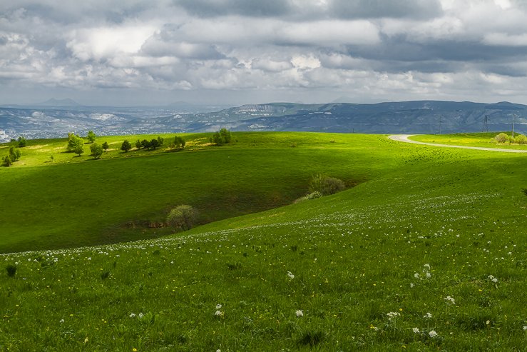 Дорога в Джилы-Су