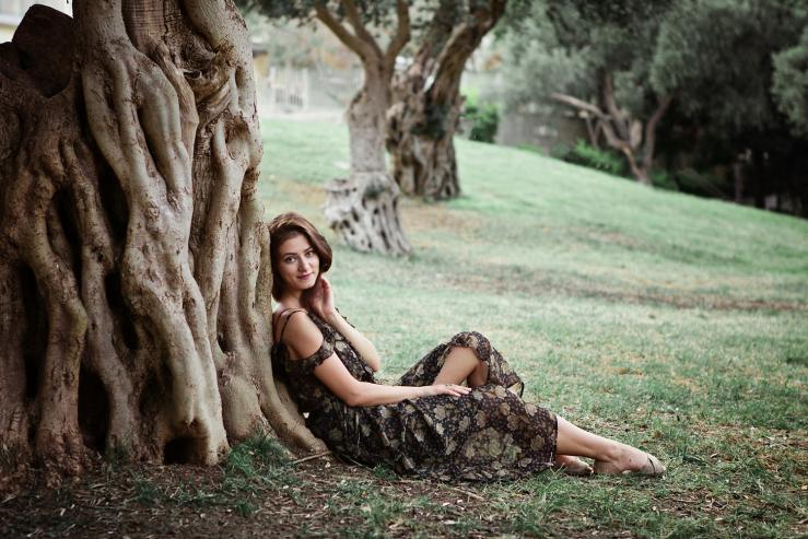 Сад со старыми оливами Gan Binyamin