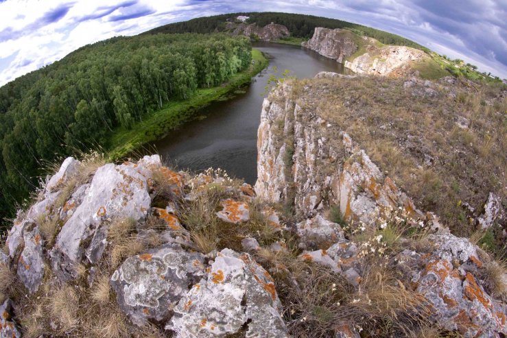 Каньон реки Исеть