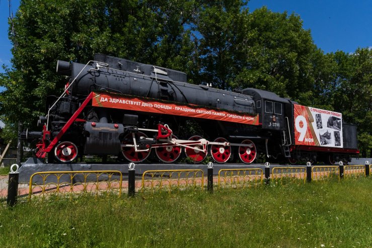 Паровоз Л-3291