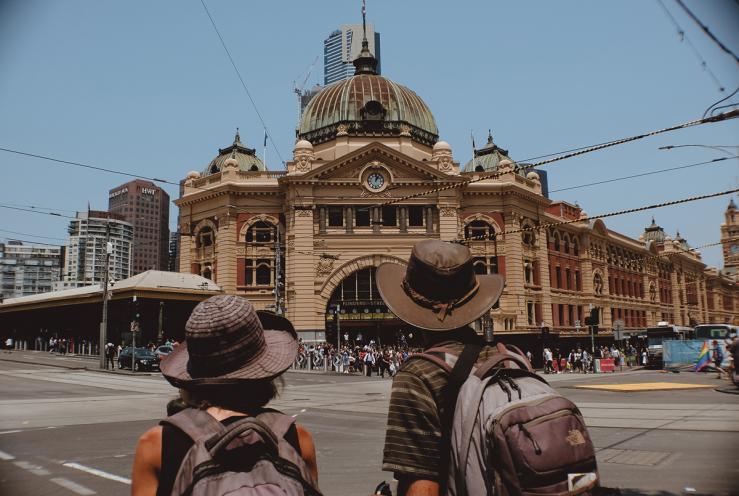 Здание вокзала Флиндерс-Стрит Стейшн