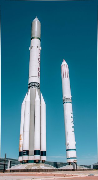 Музей космоса и макеты ракет-носителей