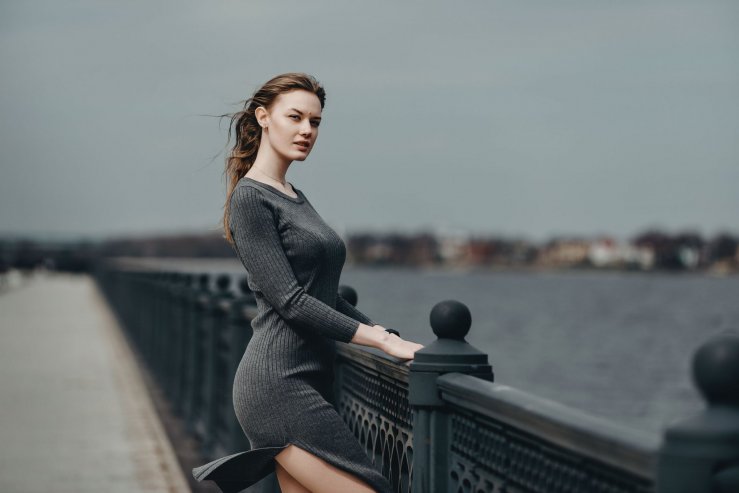 Волжская набережная в парке Стрелка