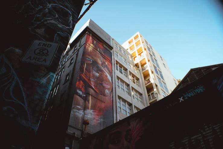 Flinders Court Street Art