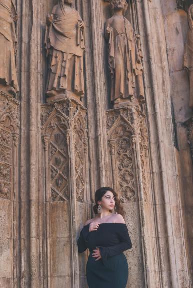 Фасад Кафедрального собора Валенсии (Catedral de Santa María de Valencia)