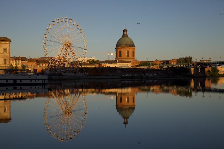 Набережная реки Гаронна
